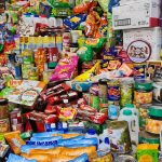 assorted plastic packs on display