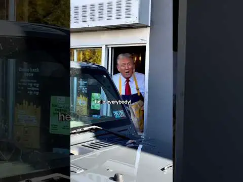 Trump's Hilarious McDonald's Stunt Leaves Critics Fuming - Patriot