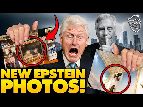 Clinton's Shocking Epstein Mansion Pics Leak: Blackmail Proof