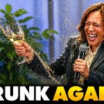 CRINGE: Drunk Kamala Reveals New Black Accent LIVE On Stage, Then Let’s One Rip — Crowd Gasps…
