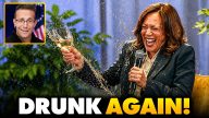 CRINGE: Drunk Kamala Reveals New Black Accent LIVE On Stage, Then Let’s One Rip — Crowd Gasps…