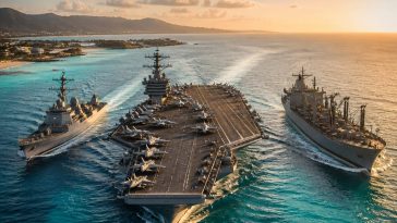 Trump Sends USS Nimitz to Caribbean as Castro Indictment Drops