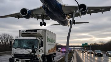 Sec. Sean Duffy Demands Answers After Newark Jet Clips Pole