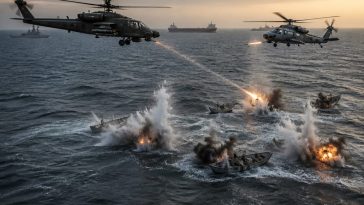 U.S. Sinks Six Iranian Boats in Strait of Hormuz Under Project Freedom
