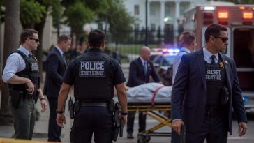 Secret Service Shoots Armed Man Near White House, Juvenile Wounded