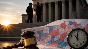 Court Rulings Shift Midterm Maps as Jeffries Vows Fight, Trump Gains
