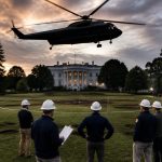 President Donald Trump Eyes Permanent South Lawn Helipad