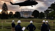 President Donald Trump Eyes Permanent South Lawn Helipad