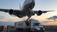 Low-Flying United 767 Clips Light Pole, Strikes Truck at Newark