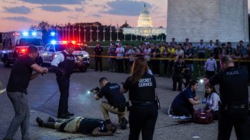 Armed Suspect Shot Near Washington Monument During Trump Speech