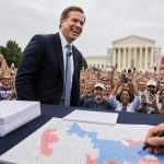Trump’s Jokes Fuel GOP Surge as DOJ Moves to End Racial Gerrymanders
