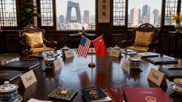 President Donald Trump Heads to Beijing: Trade, Tech, Iran, Prisoners