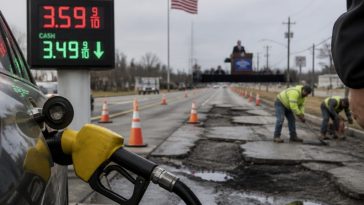 President Donald Trump Pushes Gas Tax Holiday: 18¢ Off, Roads Lose