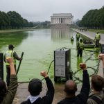 Gutfeld Slams Left for Cheering Algae as Reflecting Pool Chaos