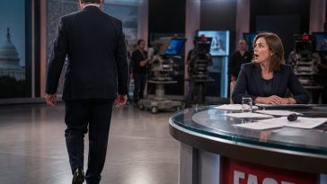 Trump Walks Out of Meet the Press Over Paused DOJ Fund