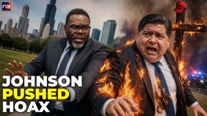 Brandon Johnson Just Froze After Chicago Cross Hoax Flipped, wait until you hear why in Grant