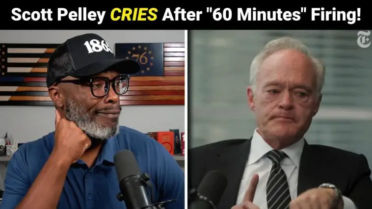 Scott Pelley CRIES After Being Fired As CBS 60 Minutes Host!