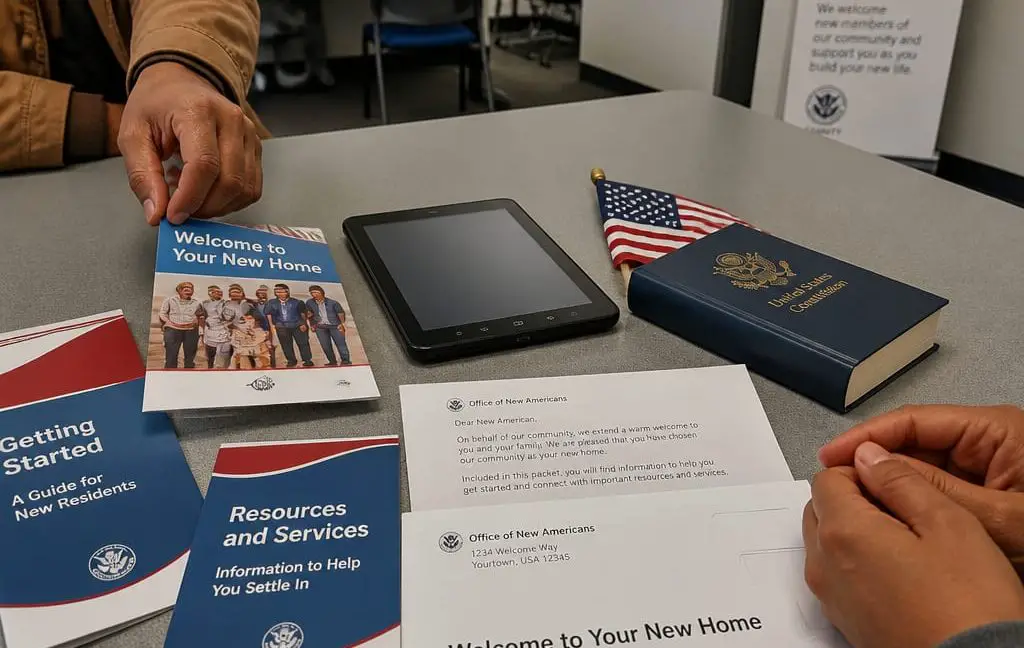 Refugee Welcome Packets Reveal PragerU, 1776 Commission Push