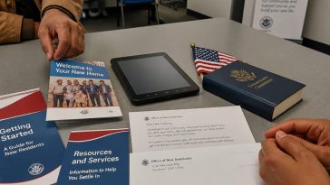 Refugee Welcome Packets Reveal PragerU, 1776 Commission Push