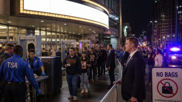 Trump at MSG Forces TSA-Style Checks and No-Bag Rules for Game 3