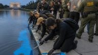 Reporters Saw People Pull Up Reflecting Pool Liner, Feds Detain Hearn