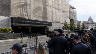 Judge Cooper Orders Kennedy Center to Explain Tarp Hiding Trump Name