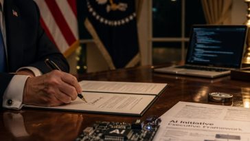Trump Signs Scaled-Back AI Order Giving Govt Voluntary 30-Day Look