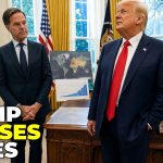 Trump Pressed NATO Charts in Oval Office, what Mark Rutte let slip changed everything live