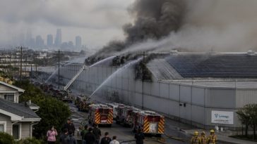 Bass and Newsom Slow to Act as Boyle Heights Fire Chokes LA