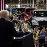 President Trump Touts Jobs, Exports and Gas Relief at Mack Trucks