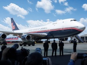 Trump Unveils Qatari-Donated $400M 747 as New Air Force One