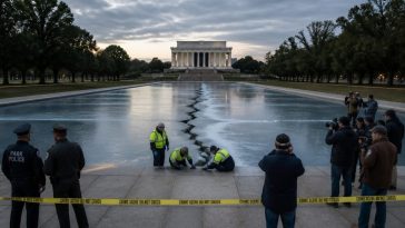 President Trump Demands Justice After $14M Reflecting Pool Damage