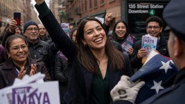 Socialist Who Bragged About Wiping Hand on Flag Beats Rep Espaillat