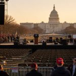 Stars Bail Mall Celebration After President Donald Trump Pushes MAGA Rally