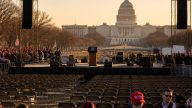 Stars Bail Mall Celebration After President Donald Trump Pushes MAGA Rally