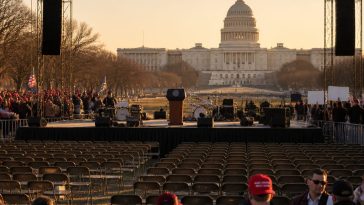 Stars Bail Mall Celebration After President Donald Trump Pushes MAGA Rally
