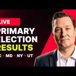 🔴 Live Election Results! - New York, Maryland, South Carolina & Utah w/ Stu Burguiere