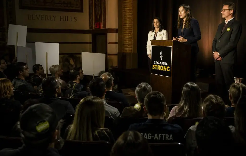 FCC Commissioner Anna M. Gomez Joins Rally Against Paramount Skydance Merge