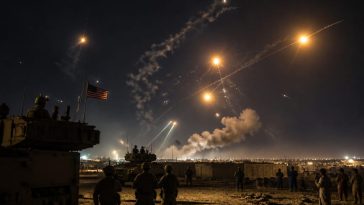 Iran’s Missile Wave Strikes U.S. Bases — Trump Urged to Respond