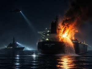 CENTCOM Hellfire Disables Sanctions‑Busting Tanker Bound for Iran