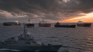 Five Sanctioned Iranian Ships Flout U.S. Blockade, Demand Action