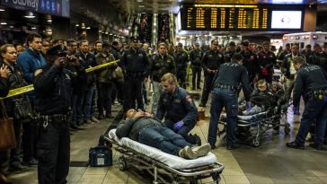 Five Stabbed at Penn Station While President Trump Gets VIP Security