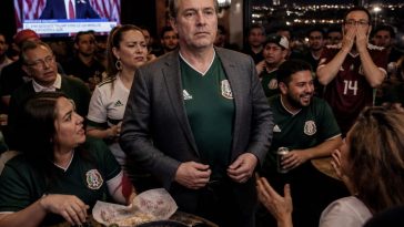 Senator Mark Kelly Roasted for Mexico Jersey at Tucson Watch Party
