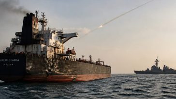 Trump's Blockade Ends Tanker Run to Iran with Hellfire Strike