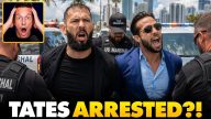Andrew Tate ARRESTED On-Camera In Miami With Brother | EXTRADITED to U.K. After NEW British Charges…
