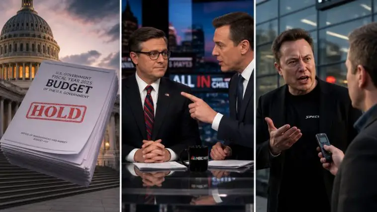 Thune Holds GOP Budget, Warner's Voter-ID Flop, Musk Dunks Media