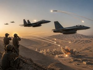 Trump, Saudi Forces Strike IRGC Proxies After Missile Attack