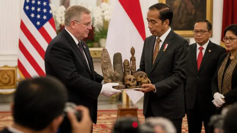 Kash Patel Returns Papuan Artifacts to Prabowo — Demand the Paper Trail