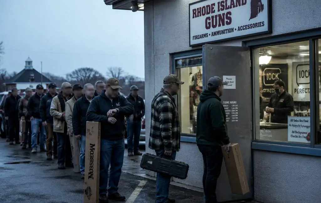 Rhode Islanders Flood Gun Stores Ahead of McKee Assault Ban