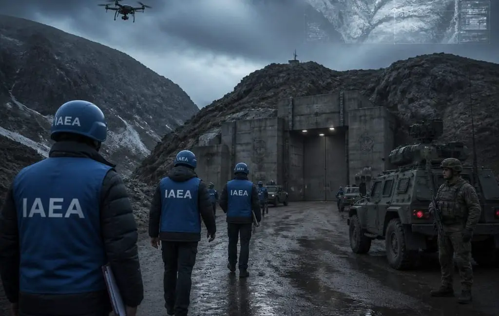President Trump Demands IAEA Inspect Pickaxe Mountain or Face Strike